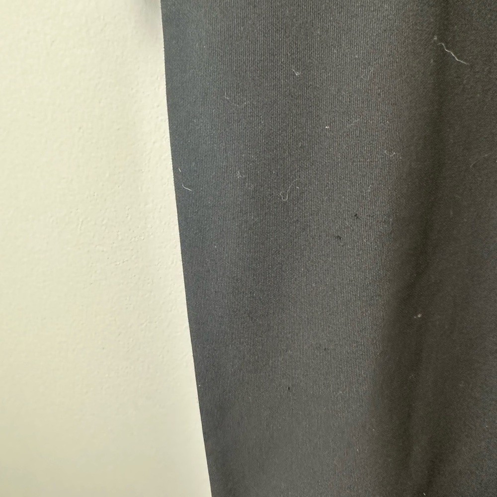 Elizabeth and James Tegan High-Slit Chiffon Maxi Dress, Black Size 2 - Picture 5 of 9